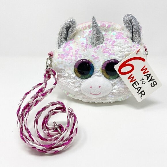 TY | Fashion Flippy Sequin Purse Diamond the Unicorn NWT - Picture 1 of 10